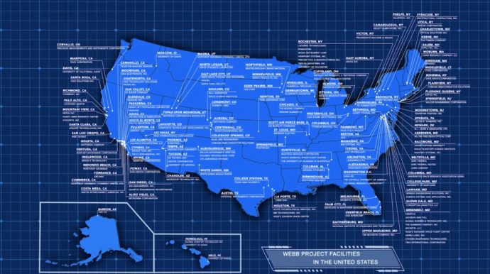 NASA-Goddard-Contributor-Map