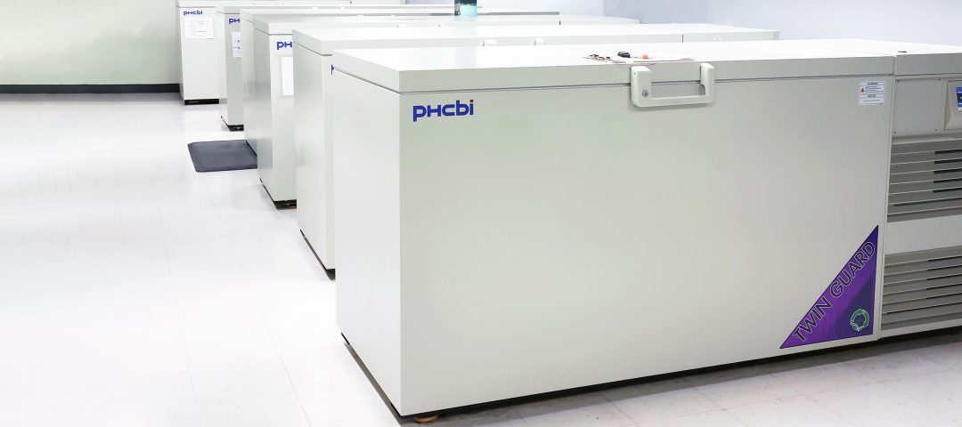 Appli-Tec's PHCbi ultra low temperature freezers.