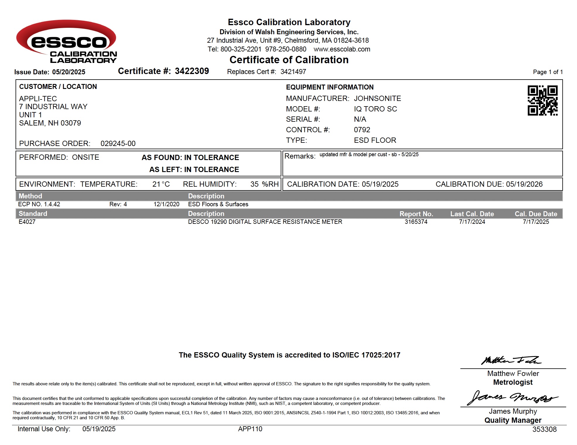 ESD-flooring-cert